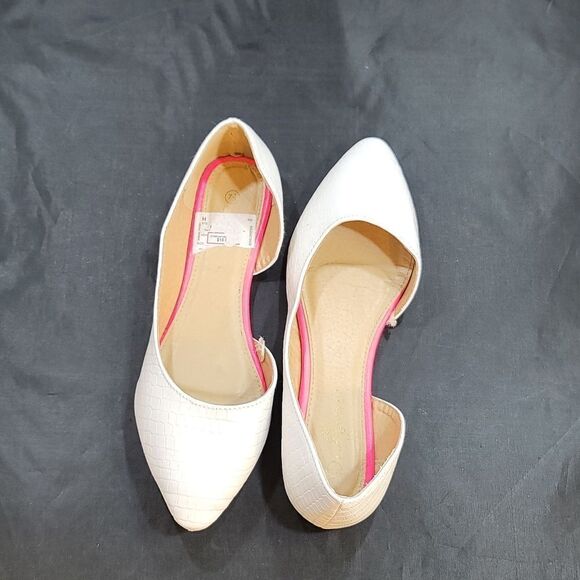 LYNX POINTED TOE D'ORSAY SLIP-ON WOMEN"S FLAT - Picture 5 of 13